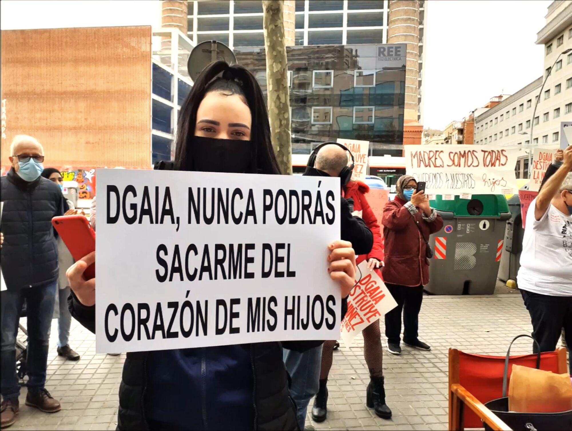 Protesta Madrecitas DGAIA